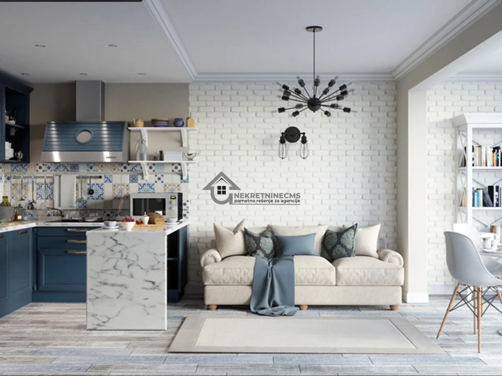 Lux trosoban stan kod parka